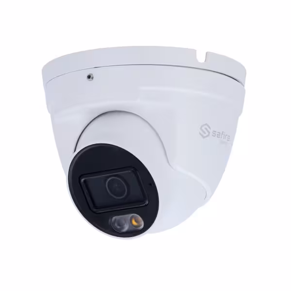 Comprar SAFIRE SMART SF-IPT020A-8B1-DL Cámara Turret IP gama B1 con luz dual - Resolución 8 Mpx (3840×2160) - Lente 2.8 mm | Mic