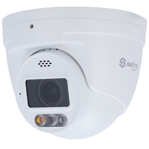 SAFIRE SMART SF-IPT511ZA-4I1-SL SAFEIRE SMART - Torret IP Camera I1 AI Avançado e Duallight - Resolução 4 Megapixel (2688x1