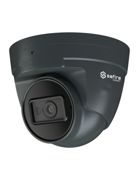 Acheter SAFIRE SMART SF-IPT520ZA-4E1-GREY Safire Smart - Caméra Turret IP gamme E1 Intelligence artificielle - Résolution 4 méga