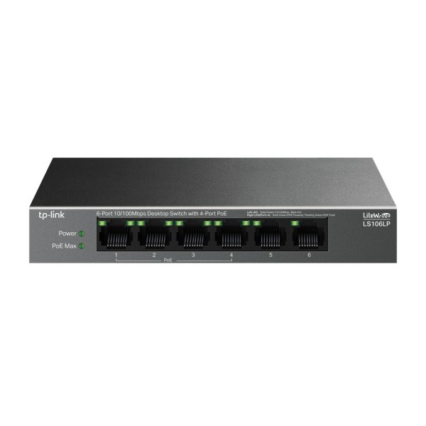 Acquista TP-LINK TPLINK-265 Switch PoE Fast Ethernet TP-Link LiteWave a 6 canali