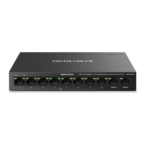 Acquista TP-LINK TPLINK-254 Switch PoE Fast Ethernet TP-Link Mercusys a 10 canali