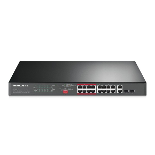 Acquistare TP-LINK TPLINK-255 Switch PoE Fast Ethernet TP-Link Mercusys a 18 canali