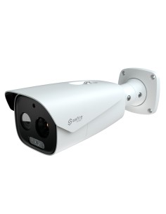 SAFIRE SMART SF-IPTB384A-19D5 Dual Câmera Térmica Bullet IP Safire Smart - Sensor Térmico 12m 384x288 Vox | Lente de 19 mm - Sen