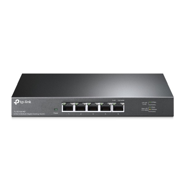 TP-link tPlink-267 TL-SG105-M2 Switch não gerenciável TP-link de 5 portas 2.5 Gbps