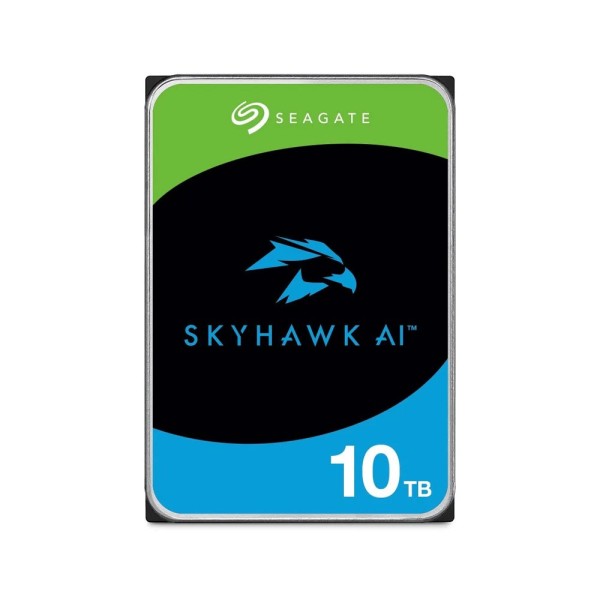 Comprar SEAGATE SAM-6792 Disco duro para videovigilancia Seagate SkyHawk AI de 10 TB para NVR. Analítica avanzada con soporte pa