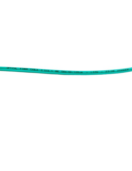 Safire SF-LC-APC-LC-APC-OM4-DX-3M-A Cabo de Conexão de Fibra Óptica - Fibra Multimodo OM4 - LC Conector APC Duplex - Comprimento