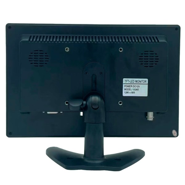 Safire SF-MNT10BNC-V2 Monitor 10 "Resolução WXGA - Refresh 60 Hz - Contraste 800: 1 - Tempo de resposta 12 ms - Altavoc