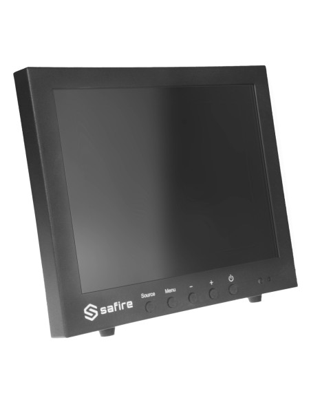 Safire SF-MNT10BNC-XGA Monitor 10 & OT - RESOLUÇÃO XGA - REFRESH 60/75 Hz - Contraste 800: 1 - Tempo de resposta 12 ms - Al