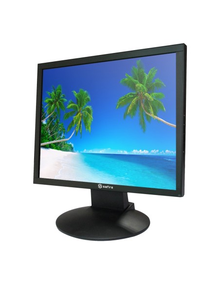 Safire SF-MNT19-BNC Monitor 19 & quot - SXGA Resolução - Atualizar 30/60 Hz - Contraste 1000: 1 - Tempo de resposta 5 ms - Alto