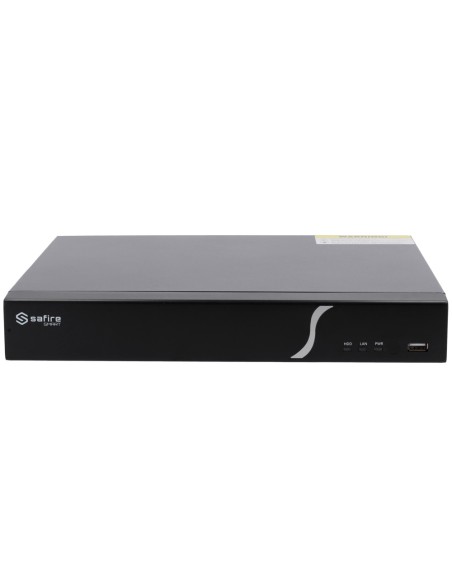Acheter SAFIRE SMART SF-NVR6104-4P-B2 Safire Smart - Enregistreur NVR pour caméras IP gamme B2 - vidéo 4CH / 4 ports PoE / Compr