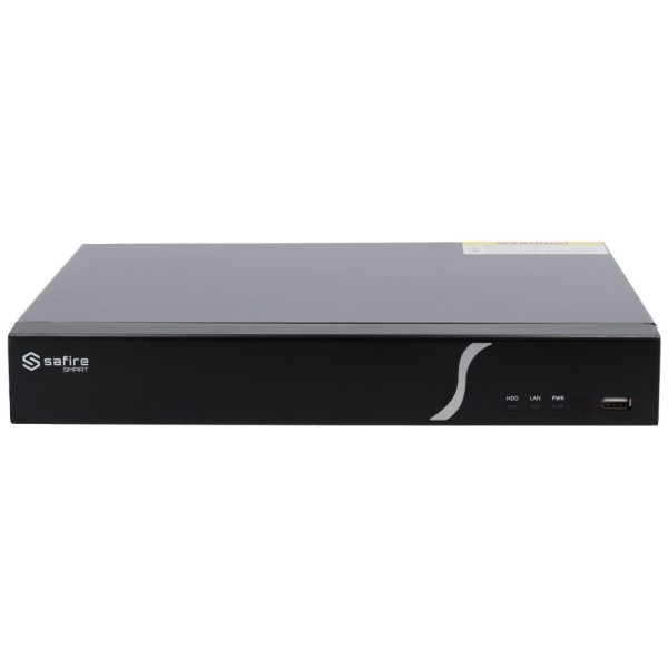 SAFIRE SMART SF-NVR6104-B2 SAFIRE SMART - Gravador NVR para câmeras IP B2 - Vídeo 4CH / compressão H.265 + - Resolução Hast
