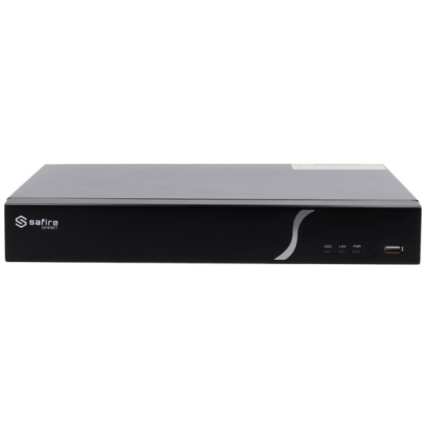 Comprar SAFIRE SMART SF-NVR6108-8P-B2 Safire Smart - Grabador NVR para cámaras IP gama B2 - 8CH vídeo / Compresión H.265 + - Res