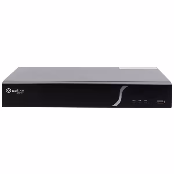 Acquista SAFIRE SMART SF-NVR6108-8P-B2 Safire Smart - Registratore NVR per telecamere IP gamma B2 - 8CH video / Compressione H.2