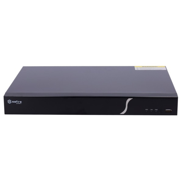 Comprar SAFIRE SMART SF-NVR6208-8P-B2 Safire Smart - Grabador NVR para cámaras IP gama B2 - 8CH Puertos PoE / Compresión H.265