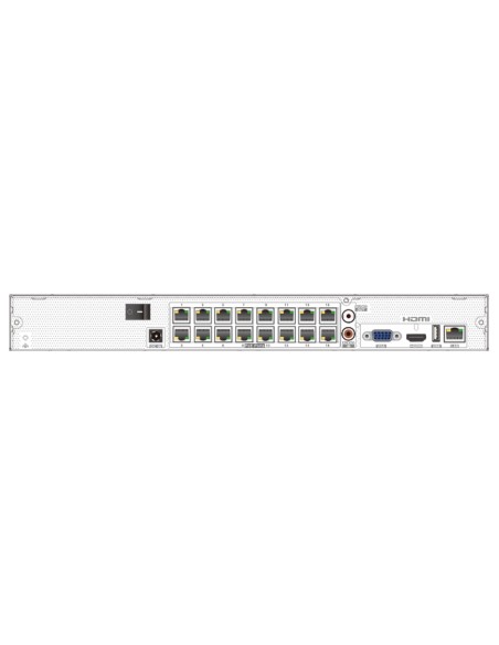 Acheter SAFIRE SMART SF-NVR6216-16P-B2 Safire Smart - Enregistreur NVR pour caméras IP - 16CH ports PoE / Compression H.265S / 2