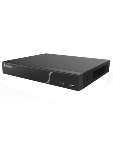 SAFIRE SMART SF-NVR8108A-B2 SAFIRE SMART - Gravador NVR para câmeras IP B2 - 8CH vídeo / compressão H.265S / 1HDD - Resolução