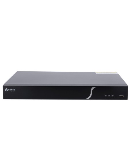 Comprar SAFIRE SMART SF-NVR8216A-B2 Safire Smart - Grabador NVR para cámaras IP gama B2 - 16CH vídeo / Compresión H.265S / 2HDD 