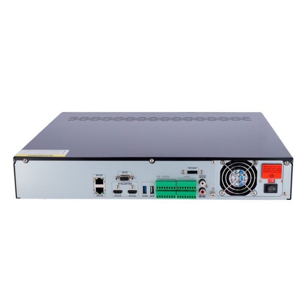 SAFIRE SMART SF-NVR8416A-B2 SAFIRE SMART - Gravador NVR para câmeras IP B2 - 16CH vídeo / compressão H.265S / 4HDD - Resolu