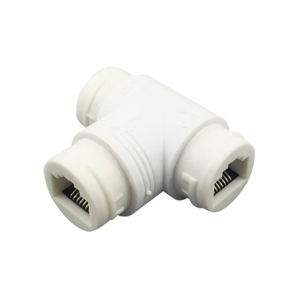 Safire SF-PoE-Dual-Single-RJ45 Combiner e Separador PoE RJ45 - para câmeras IP - Branco