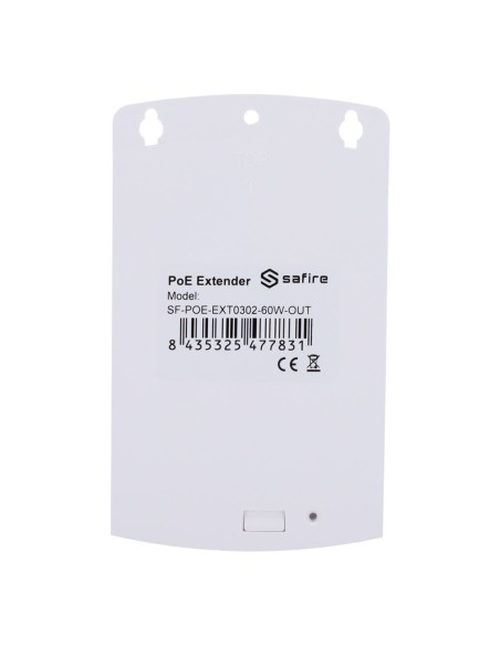 Safire SF-PoE-EXT0302-60W-OUT Safire Exterior Exterior Poe Extender - Enlarge Alcance Alcance Poe até 650 metros - 2 Puertos Poe
