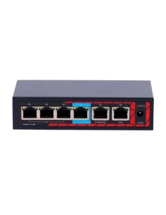 Comprar SAFIRE SF-POE-EXT0604-60 Safire Indoor Hi-PoE Extender Switch - Amplía alcance alimentación PoE - 4 puertos PoE + 2 Upli