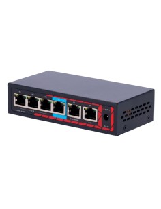 Comprar SAFIRE SF-POE-EXT0604-60 Safire Indoor Hi-PoE Extender Switch - Amplía alcance alimentación PoE - 4 puertos PoE + 2 Upli 2
