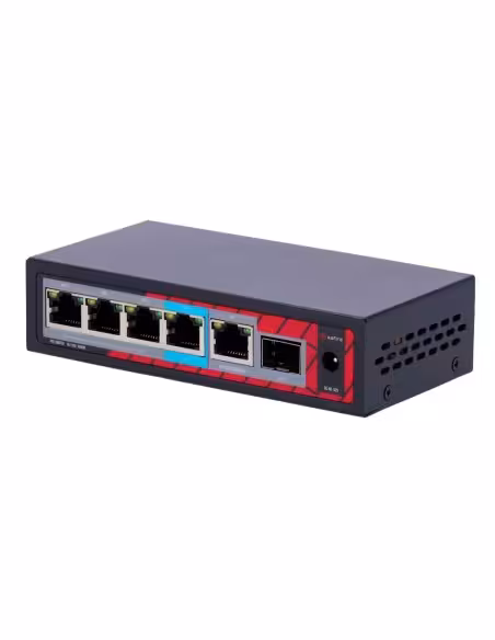 Kaufen SAFIRE SF-POE-EXT0604-GF-60 Safire Indoor POE-Extender-Switch – erweitert die Reichweite der POE-Stromversorgung – 4 Port