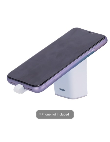 Comprar SAFIRE SF-SECURITYSTAND101-LIGHTNING Soporte con alarma antihurto EAS - Apto para teléfonos móviles - Conexión con cable