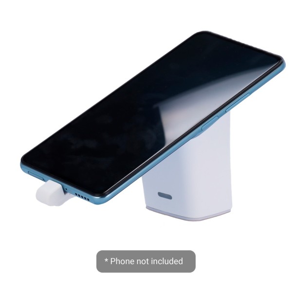 Comprar SAFIRE SF-SECURITYSTAND101-USBC Soporte con alarma antihurto EAS - Apto para teléfonos móviles - Conexión con cable USB-