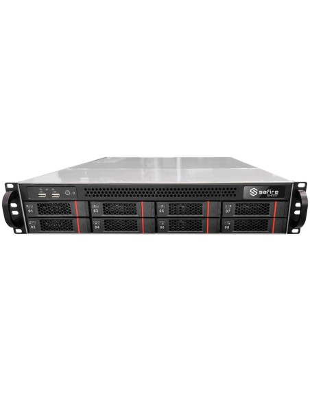 SAFIRE SMART SF-ServerVMS-1000CH Smart - Servidor com VMs até 1000ch - 256 dispositivos - até 64 usuários - até 8HD