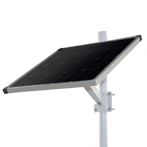 Comprar SAFIRE SF-SOLARKIT-AC-BATT-256WH Sistema de alimentación autónoma para CCTV - Panel solar de 80W - Batería Litio LiFePo4