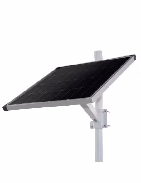 Acheter SAFIRE SF-SOLARKIT-AC-BATT-256WH Système d’alimentation autonome pour CCTV - Panneau solaire de 80 W - Batterie au lithi