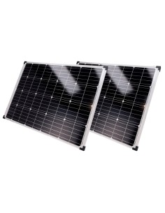 Kaufen SAFIRE SF-SOLARKIT-BATT-1920WH-24V Autonomes Stromversorgungssystem für CCTV – 2x 150W-Solarpanel – LiFePo4-Batterie 2