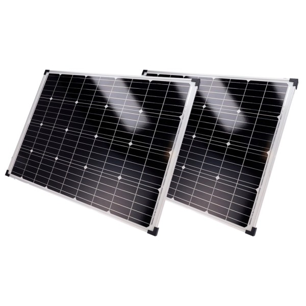 Kaufen SAFIRE SF-SOLARKIT-BATT-2560WH-24V Autonomes Stromversorgungssystem für CCTV – 2x 200W-Solarmodul – LiFePo4-Batterie