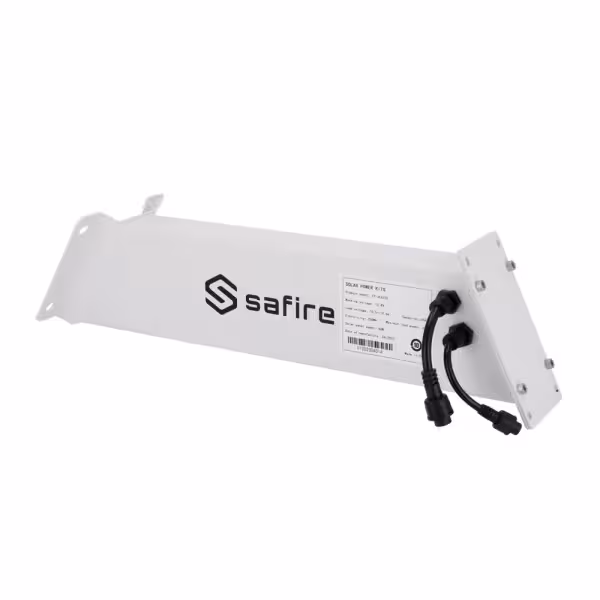Acquistare SAFIRE SF-SOLARKIT-BATT-256WH Sistema di alimentazione autonoma per CCTV - Pannello solare da 60W - Batteria al litio