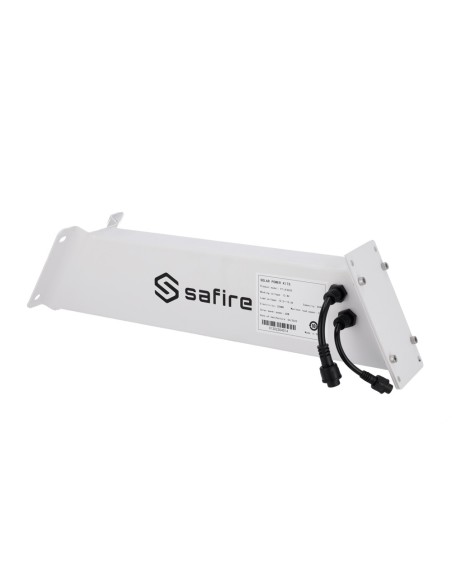 Kaufen SAFIRE SF-SOLARKIT-BATT-256WH Autonomes Stromversorgungssystem für CCTV – 60W-Solarpanel – LiFePo4-Lithiumbatterie 25