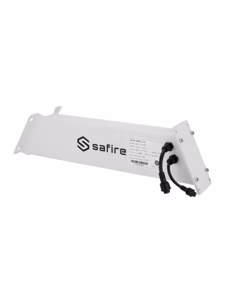 Acquistare SAFIRE SF-SOLARKIT-BATT-256WH Sistema di alimentazione autonoma per CCTV - Pannello solare da 60W - Batteria al litio