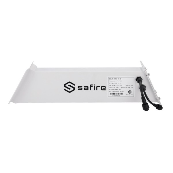 Acheter SAFIRE SF-SOLARKIT-BATT-256WH Système d’alimentation autonome pour CCTV - Panneau solaire de 60 W - Batterie au lithium 