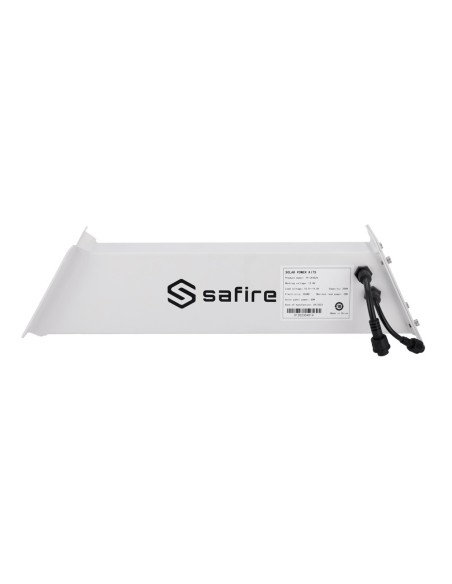 Comprar SAFIRE SF-SOLARKIT-BATT-256WH Sistema de alimentación autónoma para CCTV - Panel solar de 60W - Batería Litio LiFePo4 25