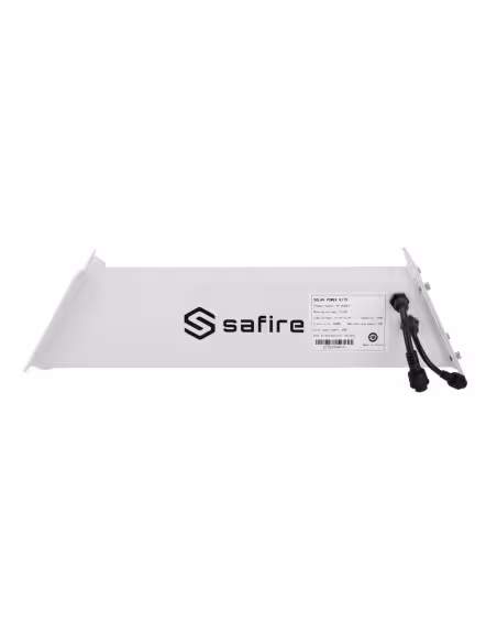 Acquistare SAFIRE SF-SOLARKIT-BATT-256WH Sistema di alimentazione autonoma per CCTV - Pannello solare da 60W - Batteria al litio