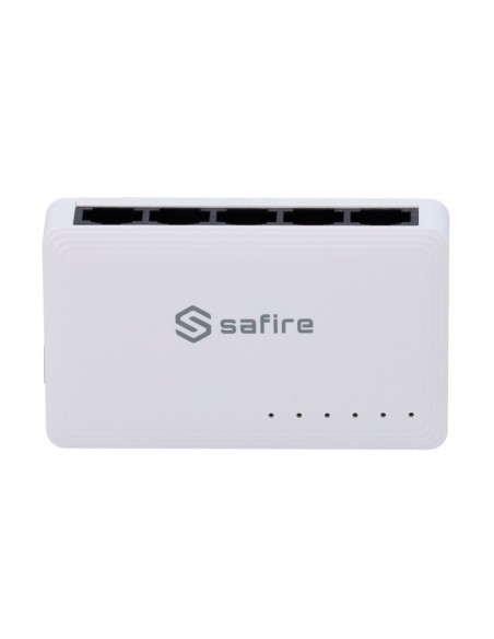 Safire SF-SW05-G Safe - Switch Switch - 5 portas Gigabit - Velocidade 10/100/1000 Mbps - Plug & Amp Play - Tecnologia 