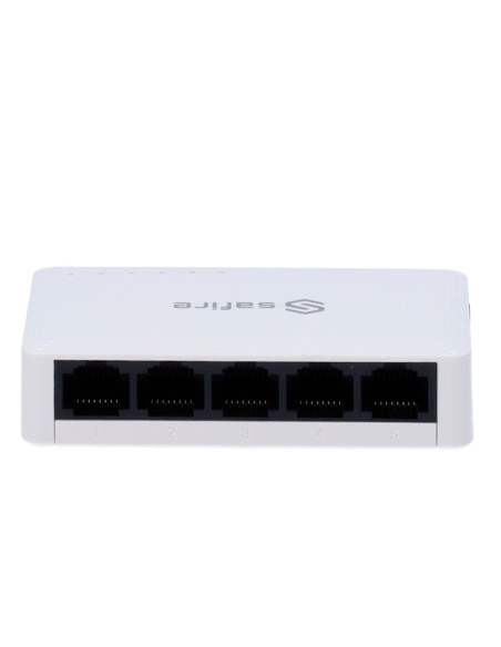 Safire SF-SW05-G Safe - Switch Switch - 5 portas Gigabit - Velocidade 10/100/1000 Mbps - Plug & Amp Play - Tecnologia 