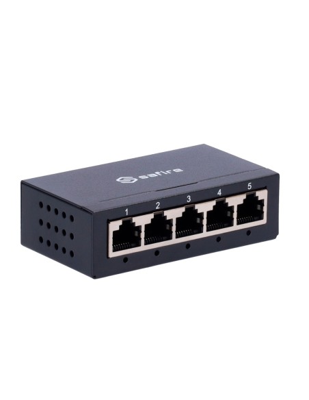 Kaufen SAFIRE SF-SW05-G-M Desktop-Switch – 5 Gigabit-Ports – Geschwindigkeit 10/100/1000 Mbit/s – Plug & Play – Technologie d