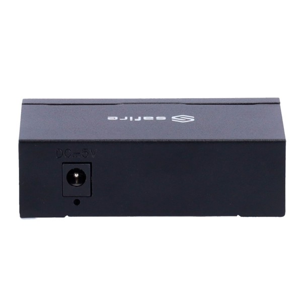 Comprar SAFIRE SF-SW05-G-M Switch de sobremesa - 5 puertos Gigabit - Velocidad 10/100/1000 Mbps - Plug &amp; Play - Tecnología d