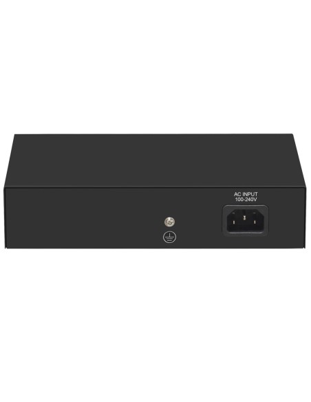 Comprar SAFIRE SF-SW0604HIPOE-G-60 Safire Switch PoE - 4 puertos PoE + 2 Uplink RJ45 - Velocidad de puertos 10/100/1000 Mbps - 4