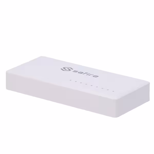 Acheter SAFIRE SF-SW08-G Safire - Switch de bureau - 8 ports Gigabit - Vitesse 10/100/1000 Mbps - Plug & Play - Tecno