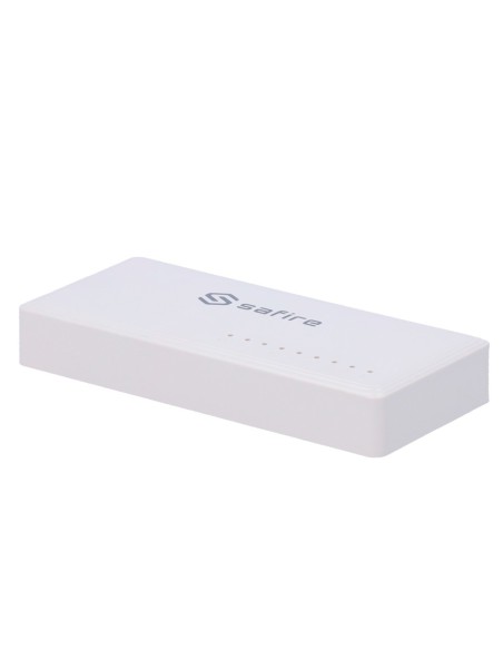 Comprar SAFIRE SF-SW08-G Safire - Switch de sobremesa - 8 puertos Gigabit - Velocidad 10/100/1000 Mbps - Plug &amp; Play - Tecno