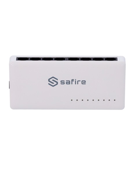 Comprar SAFIRE SF-SW08-G Safire - Switch de sobremesa - 8 puertos Gigabit - Velocidad 10/100/1000 Mbps - Plug &amp; Play - Tecno