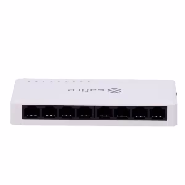 Acheter SAFIRE SF-SW08-G Safire - Switch de bureau - 8 ports Gigabit - Vitesse 10/100/1000 Mbps - Plug & Play - Tecno