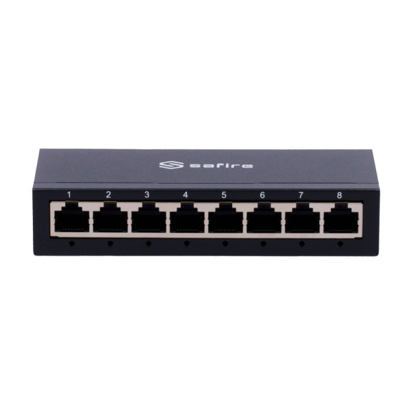 Comprar SAFIRE SF-SW08-G-M Safire Switch de sobremesa  - 8 puertos Gigabit - Velocidad 10/100/1000 Mbps - Plug &amp; Play - Tecn